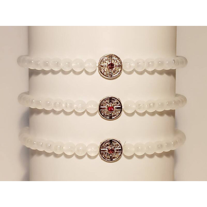 Metanii si bratari religioase | Bratara elastica bile plastic fosforescente | 1361