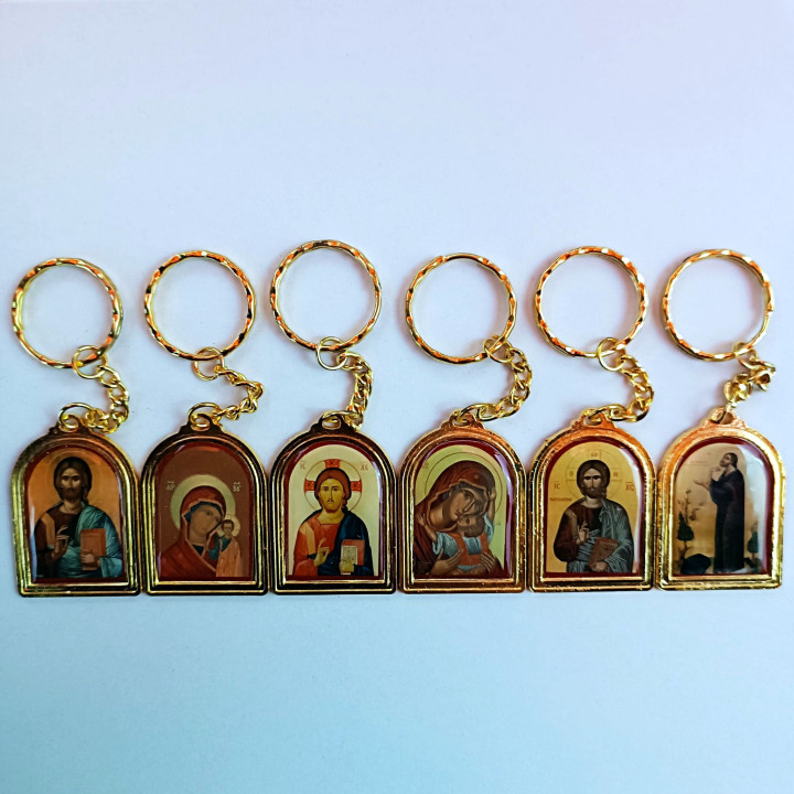 Obiecte bisericesti | Breloc cu icoane | 1519