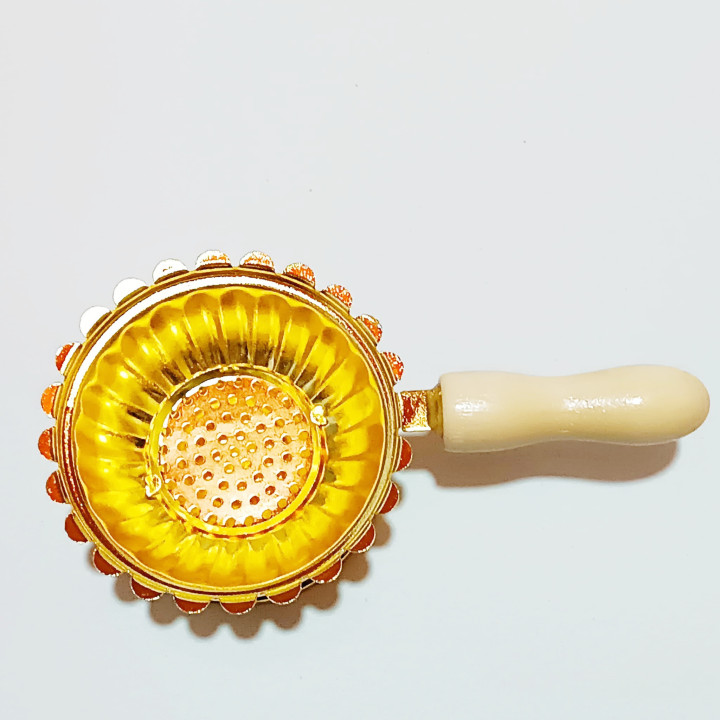 Obiecte bisericesti | Catuie metalic auriu  | 5208