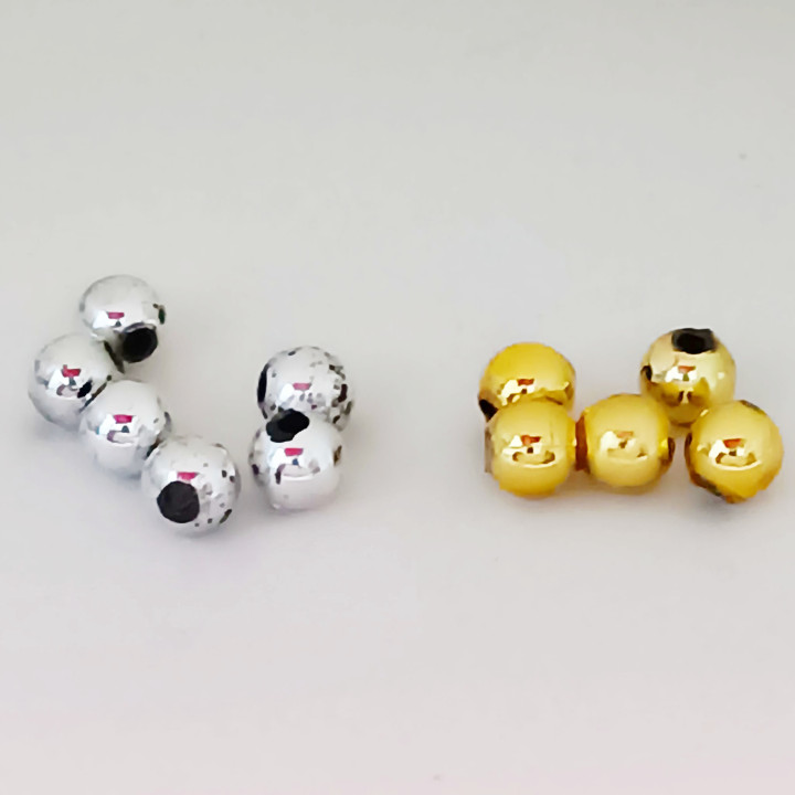 Obiecte bisericesti bile | Margele rotunde de plastic 5mm | 6182