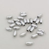 Obiecte bisericesti bile | Margele ovale de trecere 6mm | 6107