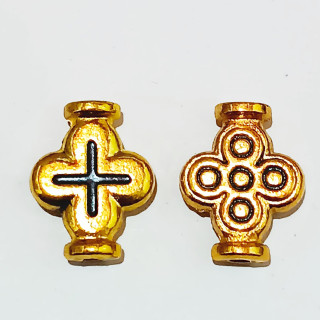 Obiecte bisericesti bile | Margele cruce de trecere 20mm | 6080