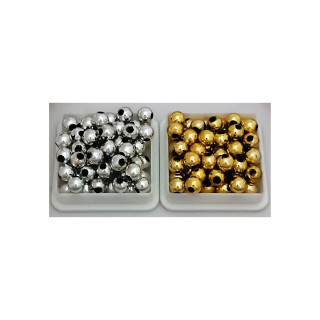 Obiecte bisericesti bile | Margele rotunde de plastic 5mm | 6182