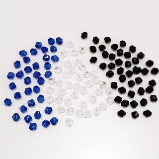 Obiecte bisericesti bile | Margele conice de trecere 4mm | 6140