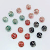 Obiecte bisericesti bile | Margele trandafir rotunde mix ag 6mm 6133 set0.5kg