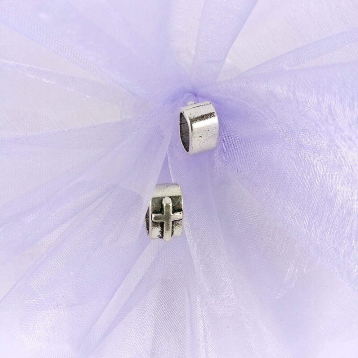 Obiecte bisericesti bile | Margele inele de trecere 12mm | 6024