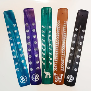 Suporti betisoare parfumate pentru 1 betisor parfumat colorat 26cm