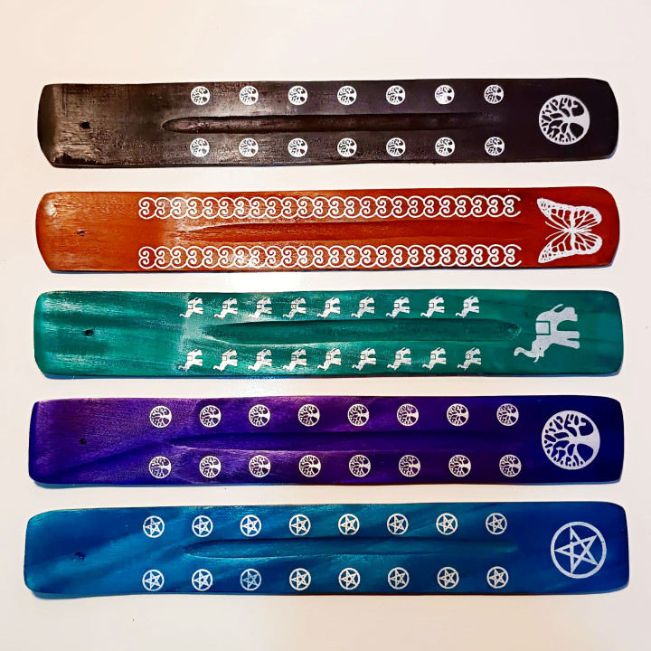 Suporti betisoare parfumate pentru 1 betisor parfumat colorat 26cm