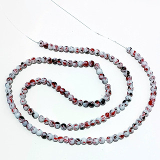 Obiecte bisericesti bile | Margele rotunde de trecere 6mm | 6216