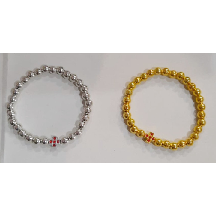 Obiecte bisericesti | Bratara elastica bile de plastic | 1010