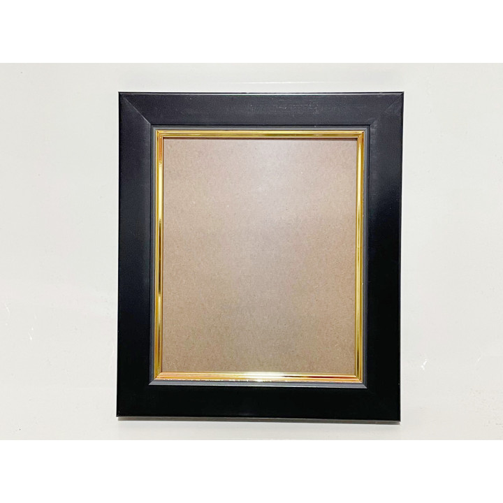 Obiecte bisericesti 10x12cm | Rama foto din plastic negru | 3515