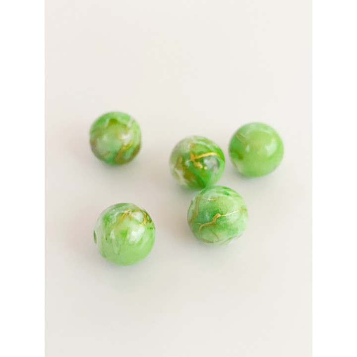 Obiecte bisericesti bile | Margele rotunde de trecere 8mm | 6103