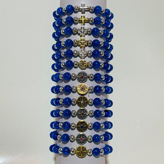 Metanii si bratari religioase | Bratara elastica bile plastic tip rasina | 1393