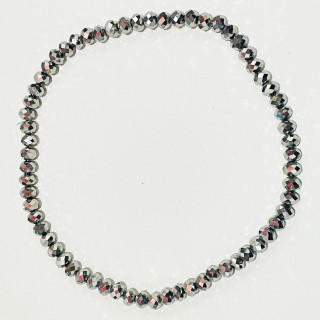 Margele bile Margele bile de trecere din sticla sirag  si  cod 6571