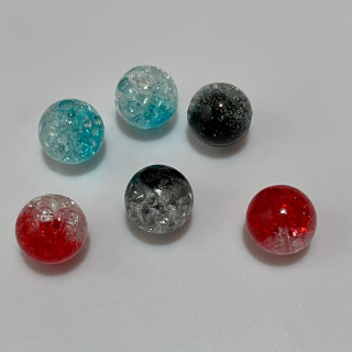 Margele bile Margele bile de trecere din plastic tip rasina MIX CULORI INCHISE si  cod 6579