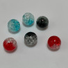 Margele bile Margele bile de trecere din plastic tip rasina MIX CULORI INCHISE si  cod 6579